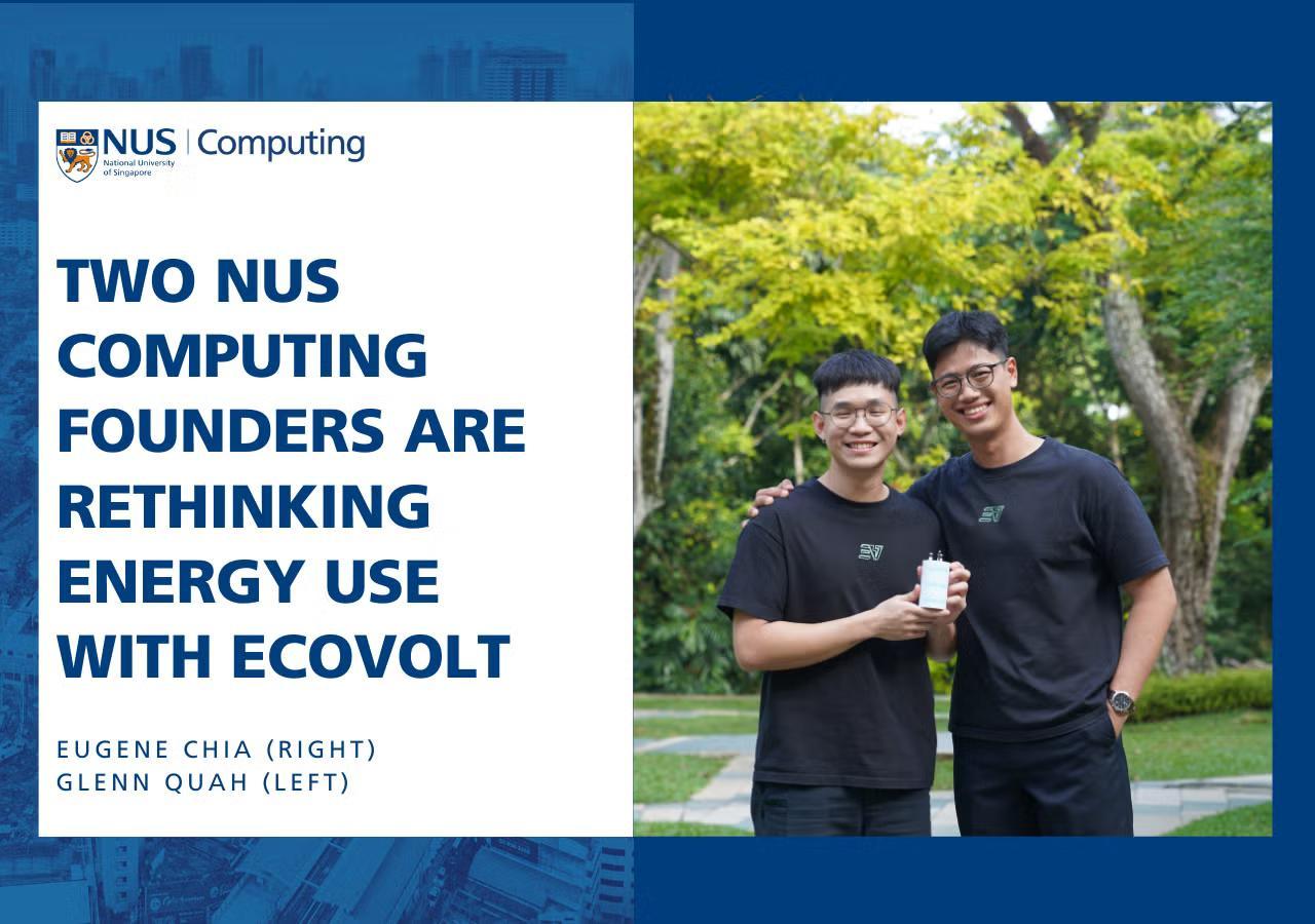 Switching Off Waste: How Two NUS Computing Founders are Rethinking Energy Use with Ecovolt