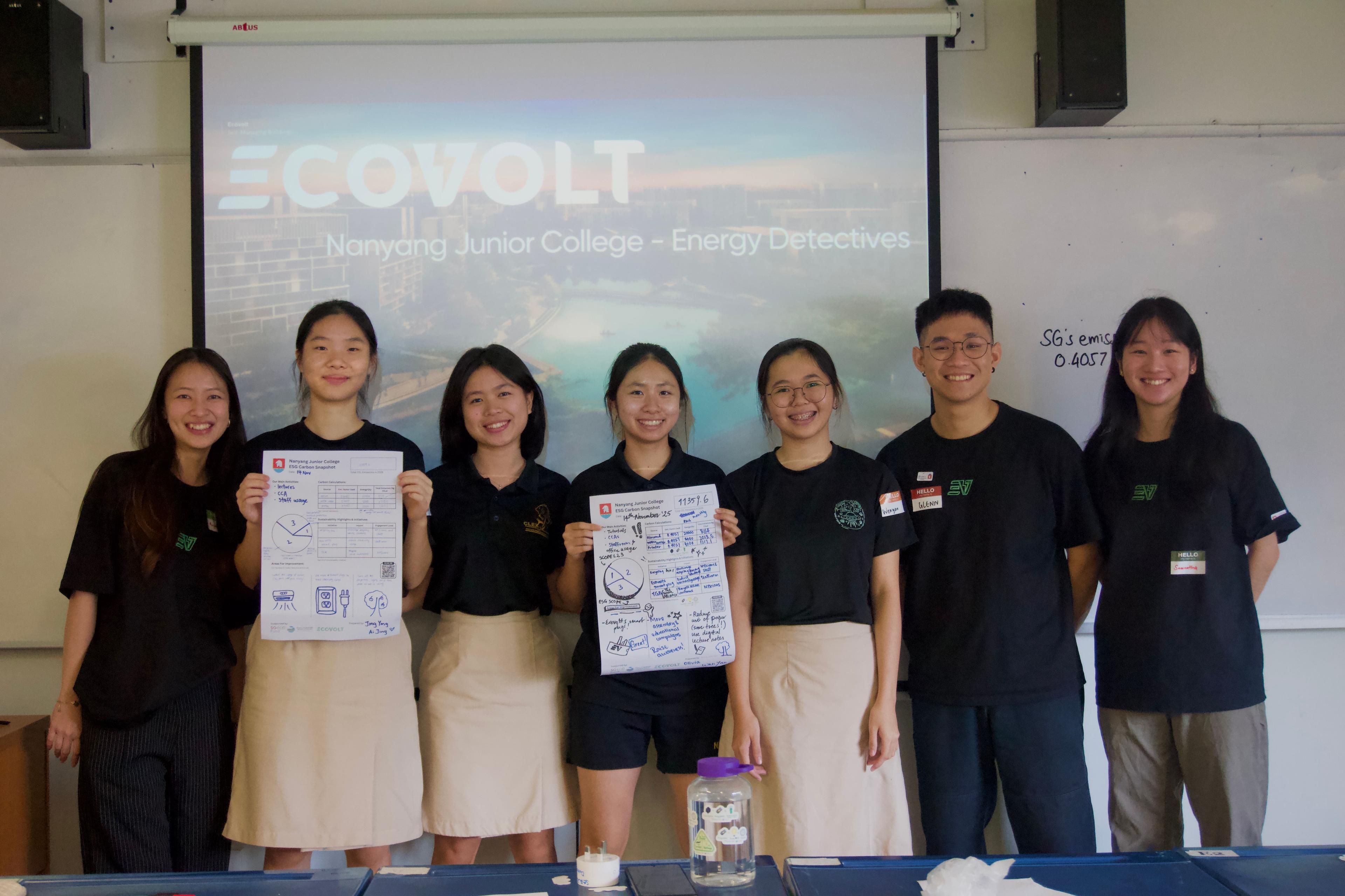 Powering Greener Minds: Ecovoltās Sustainability Journey with NYJC
